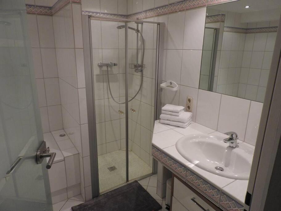 Schoene Gemuetliche Ferienwohnung Mit Fernblick. Nalbach Kültér fotó