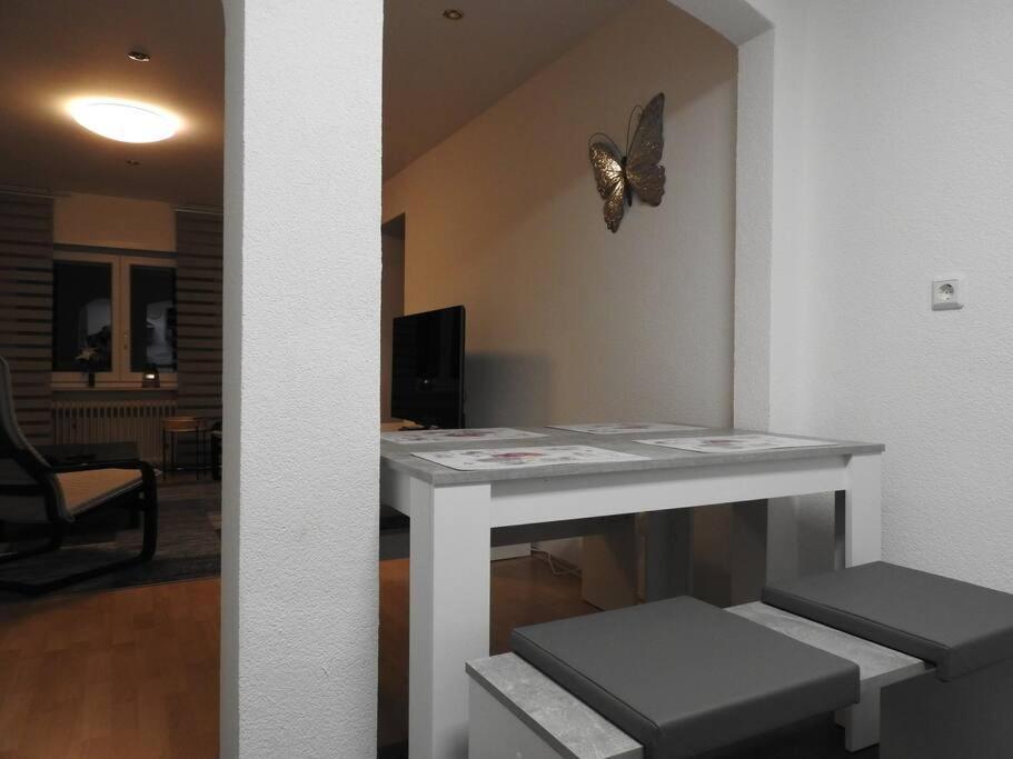 Schoene Gemuetliche Ferienwohnung Mit Fernblick. Nalbach Kültér fotó